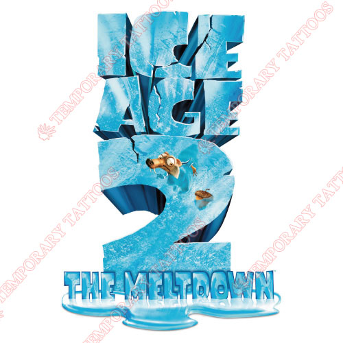 Ice Age Customize Temporary Tattoos Stickers NO.3346